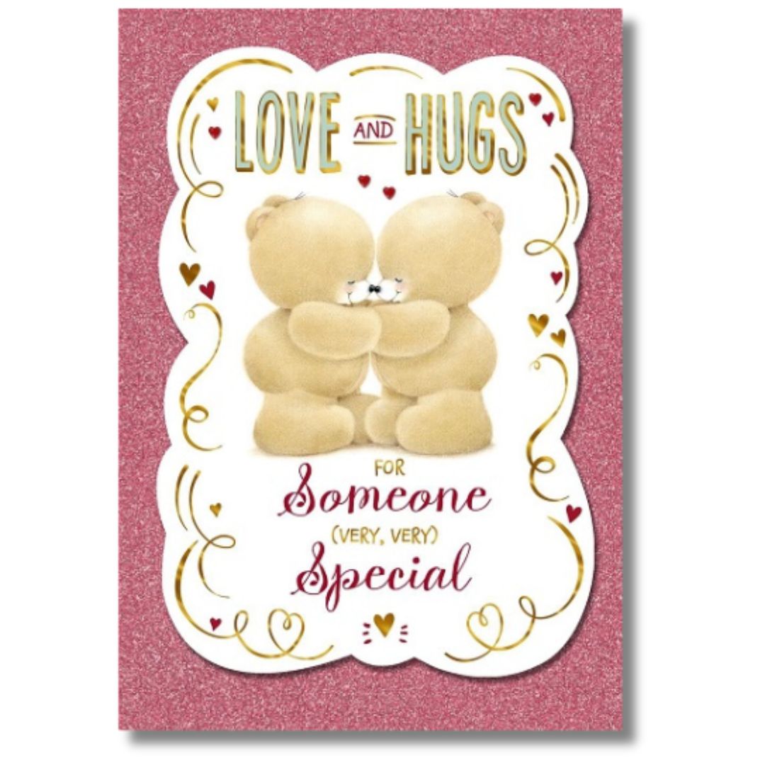 Hallmark Love And Hugs For Someone (Very, Very) Special - Greeting Card