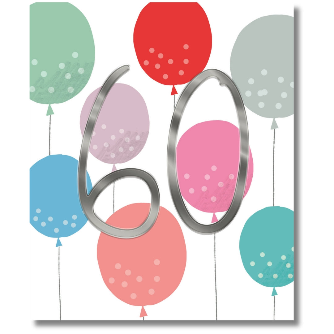 Hallmark 60 Birthday - Greeting Card