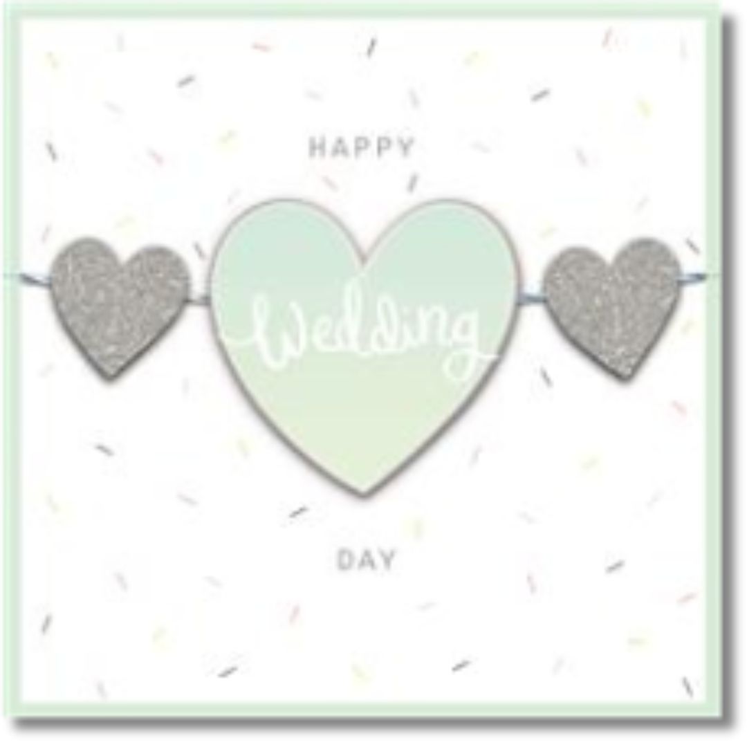 Hallmark Happy Wedding Day - Greeting Card