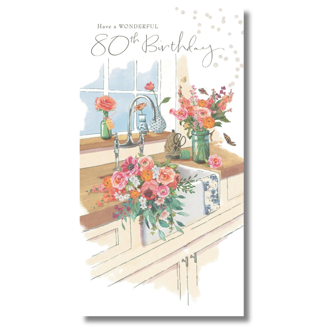 Hallmark Have A Wonderful 80th Birthday - Greeting Card