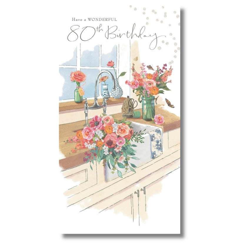 Hallmark Have A Wonderful 80th Birthday - Greeting Card