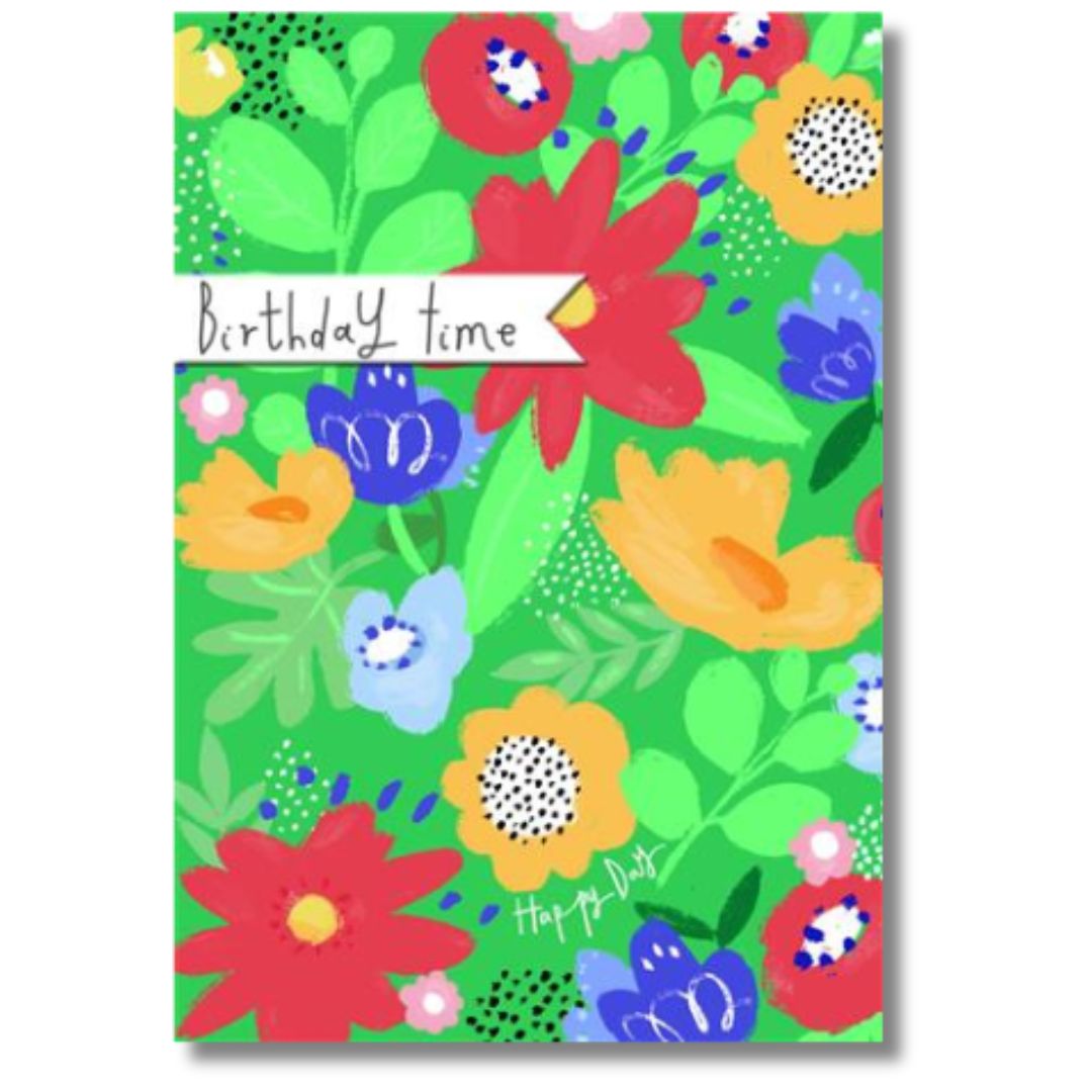 Hallmark Birthday Time - Greeting Card