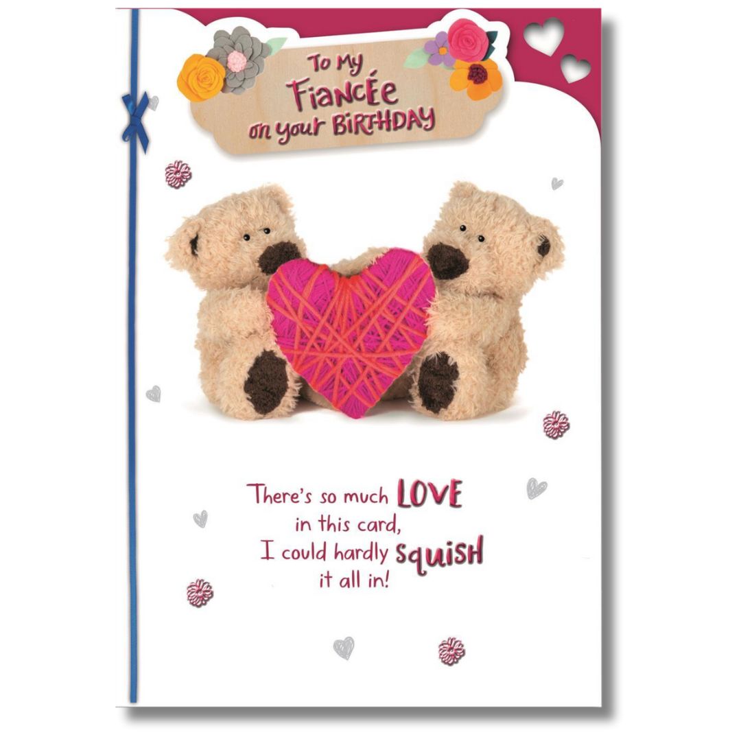 Hallmark To My Fiancee On Your Birthday - Greeting Card