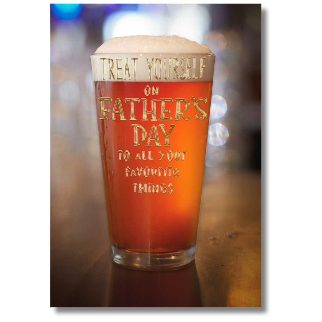 Hallmark Treat Yourself On Father's Day - Greeting Card