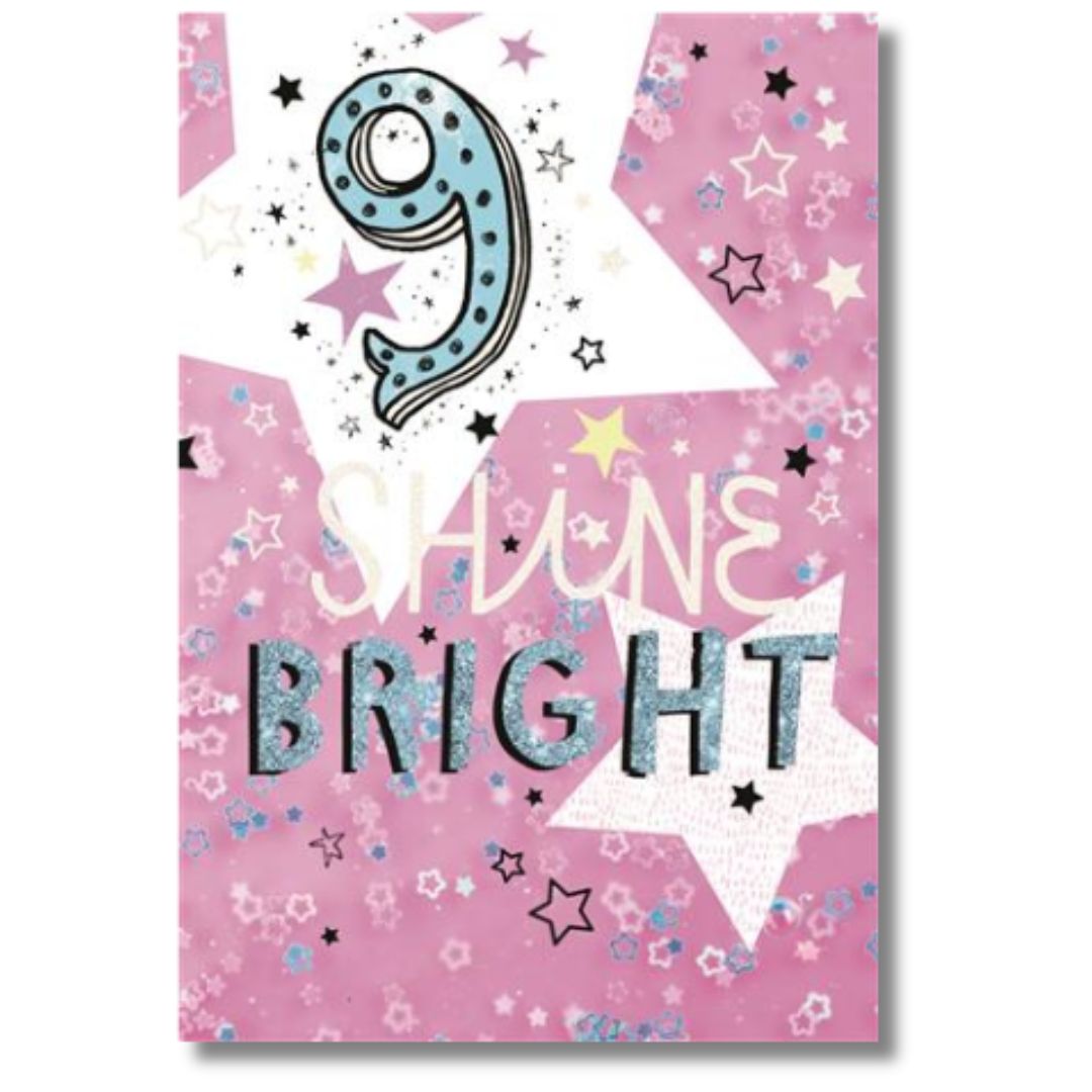 Hallmark 9 Shine Bright - Greeting Card