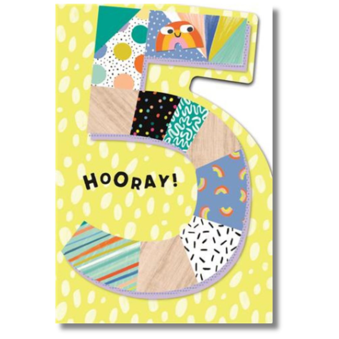 Hallmark 5 Hooray! - Greeting Card