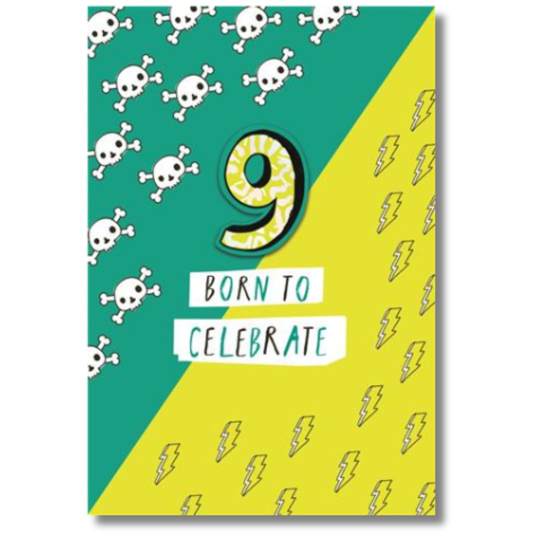 Hallmark 9 Born To Celebrate - Greeting Card