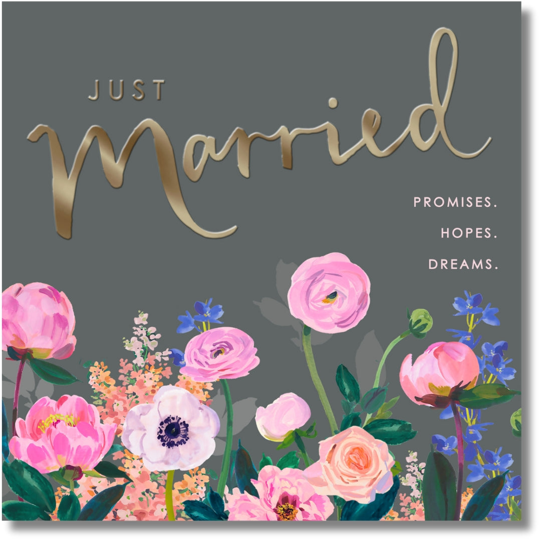Hallmark Just Married - Greeting Card