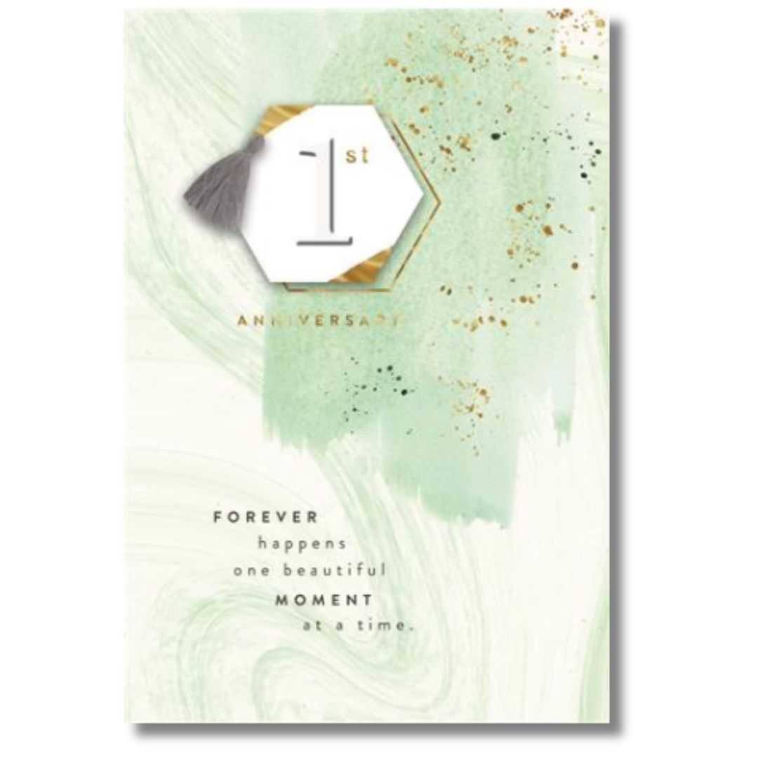 Hallmark 1st Anniversary - Greeting Card