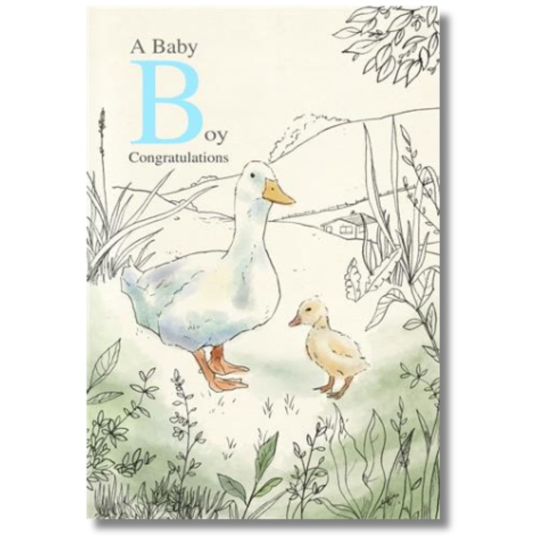 Hallmark A Baby Boy - Greeting Card