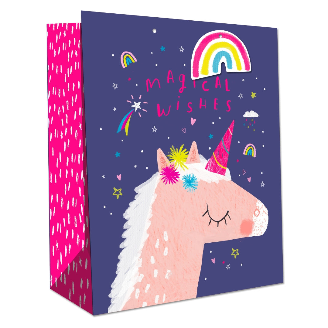 Hallmark Gift Bag Medium 33 x 26.5cm - Unicorn