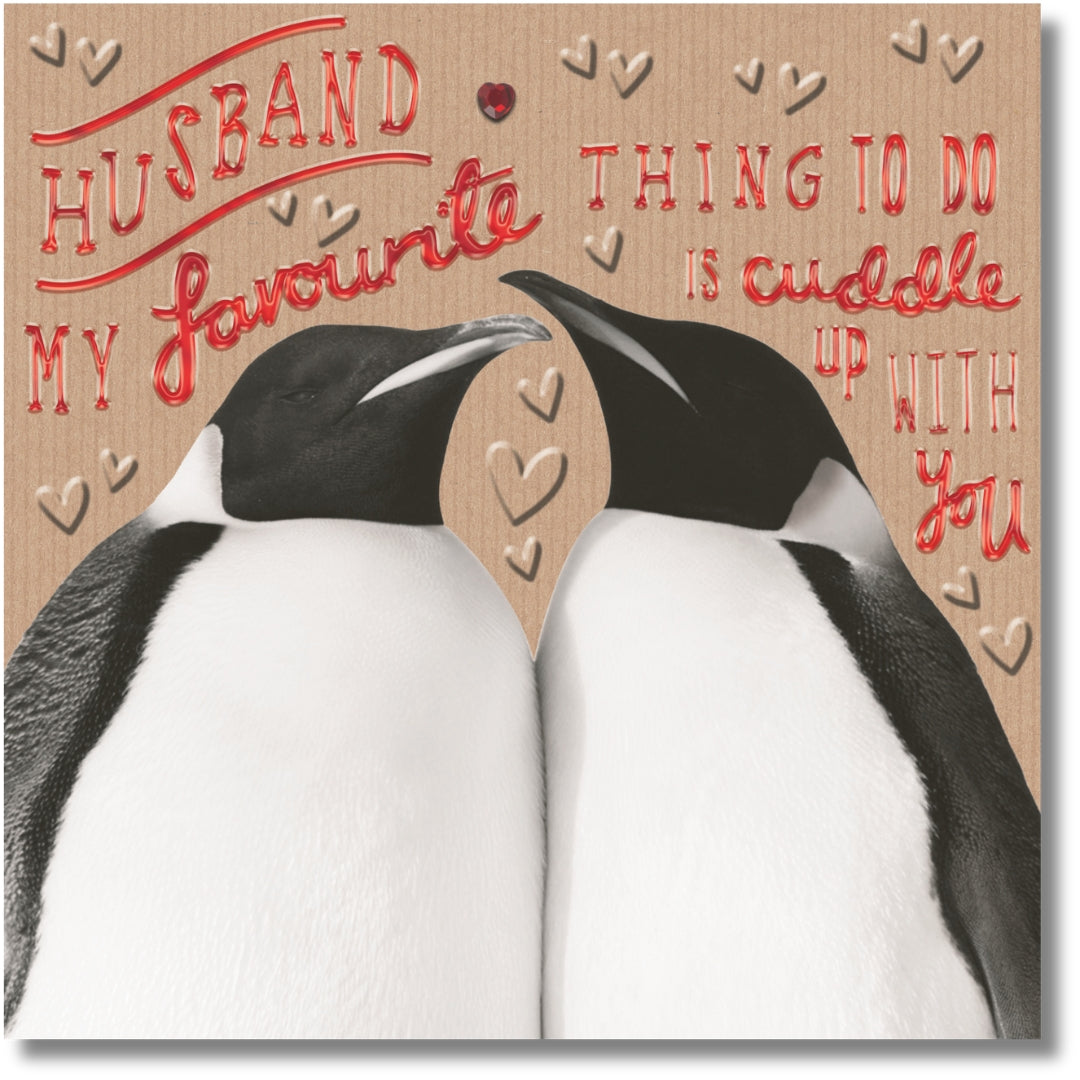 Hallmark Husband My Favourite Things To Do... Valentine's Day - Greeting Card