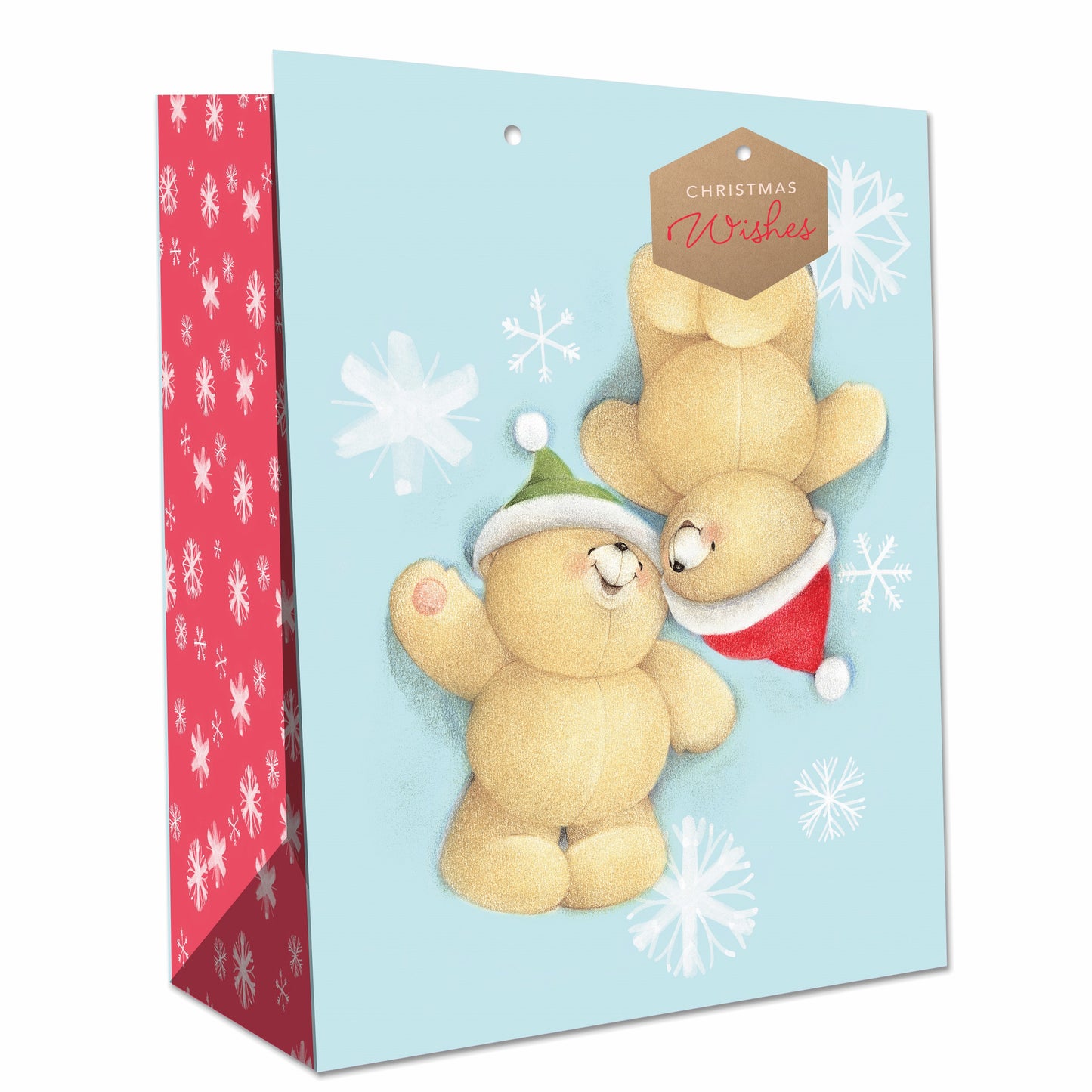 Hallmark Christmas Bag Small 24 x 20cm - Forever Friends