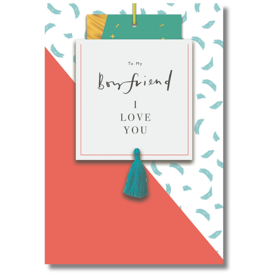 Hallmark To My Boyfriend I Love You Valentine's Day - Greeting Card