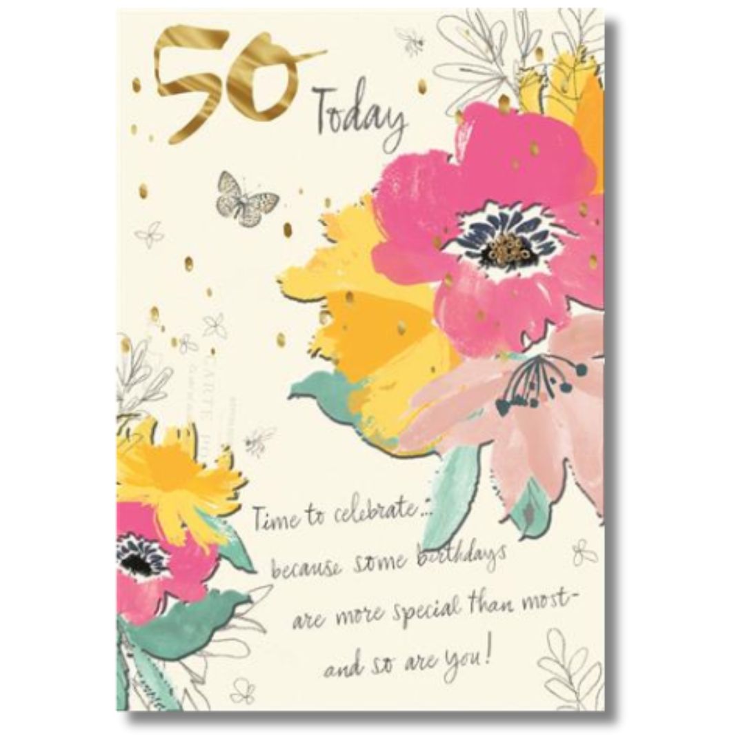 Hallmark 50 Today - Greeting Card