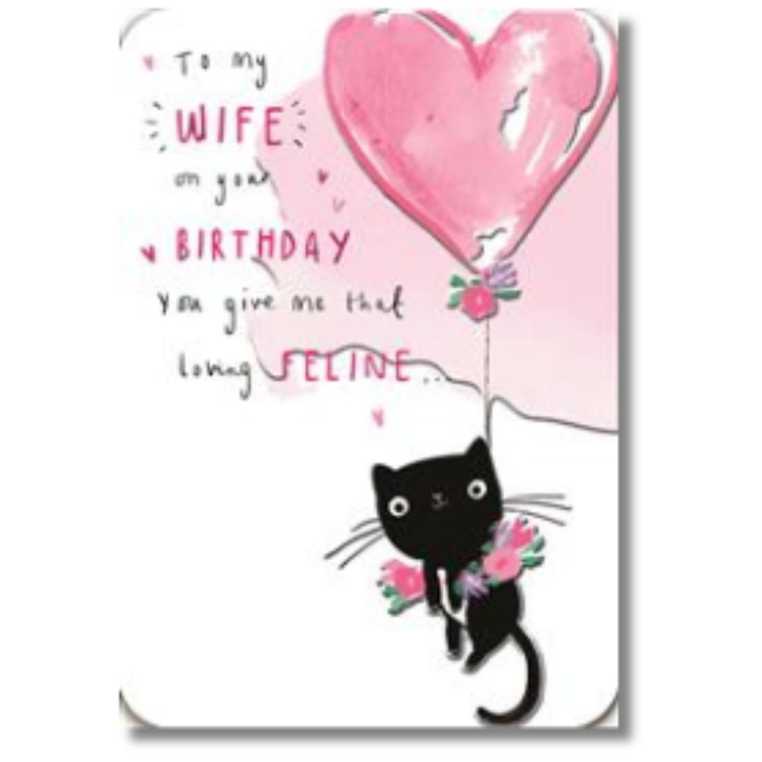 Hallmark To My Wife On Your Birthday - Greeting Card