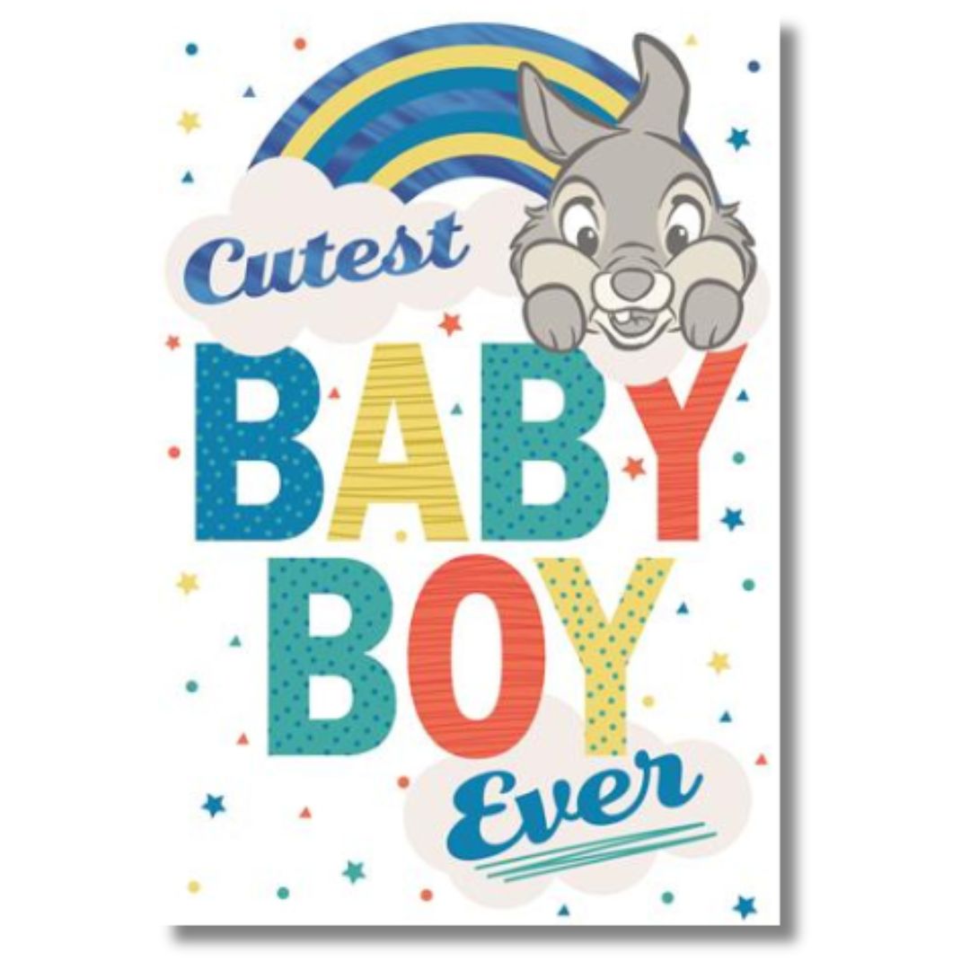 Hallmark Cutest Baby Boy - Greeting Card