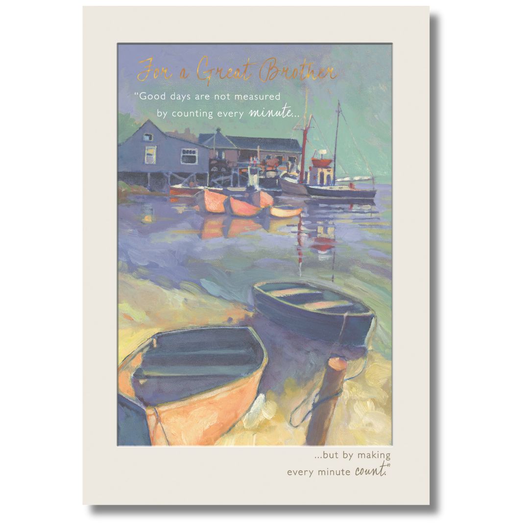 Hallmark For A Great Brother Greeting Card