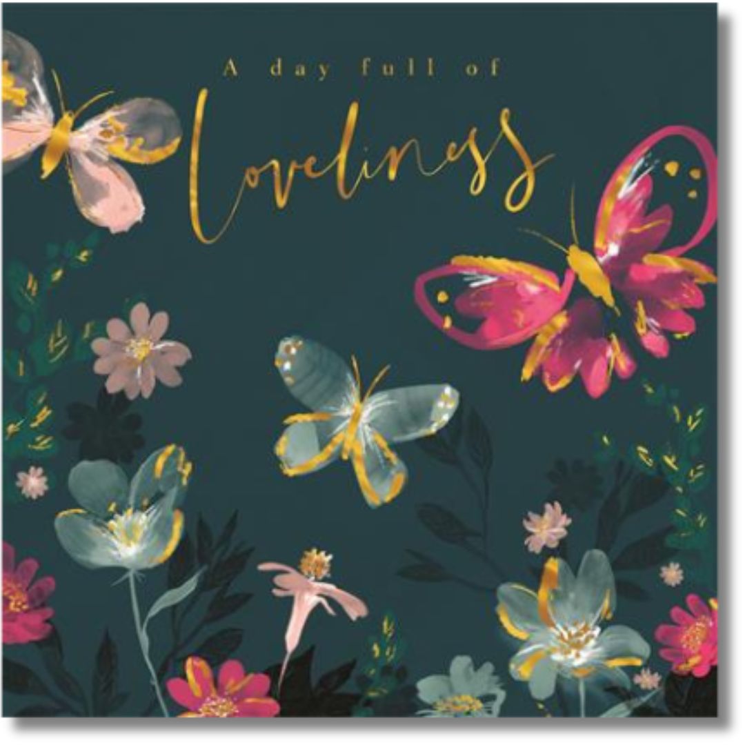 Hallmark A Day Full Of Loveliness Birthday - Greeting Card