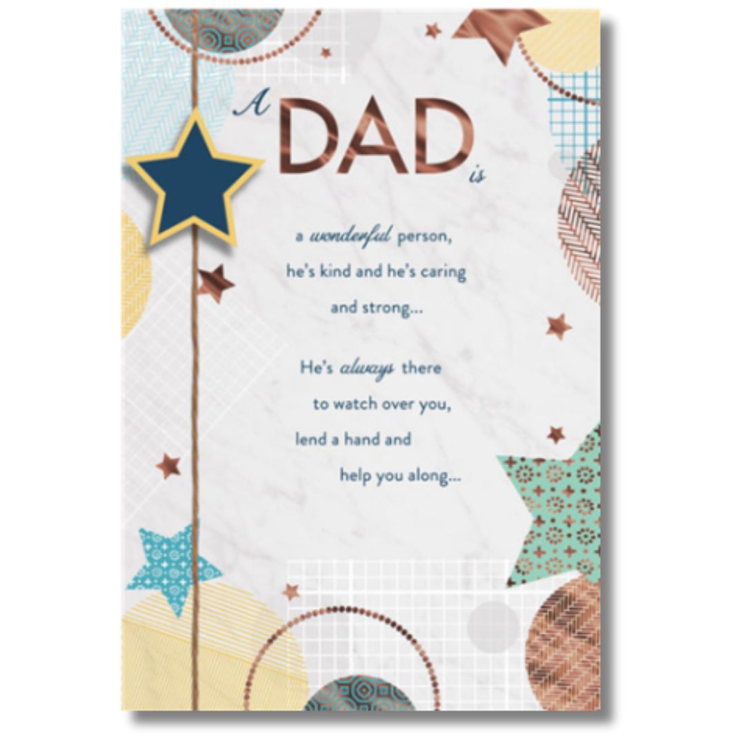 Hallmark A Dad is a Wonderful Person - Greeting Card