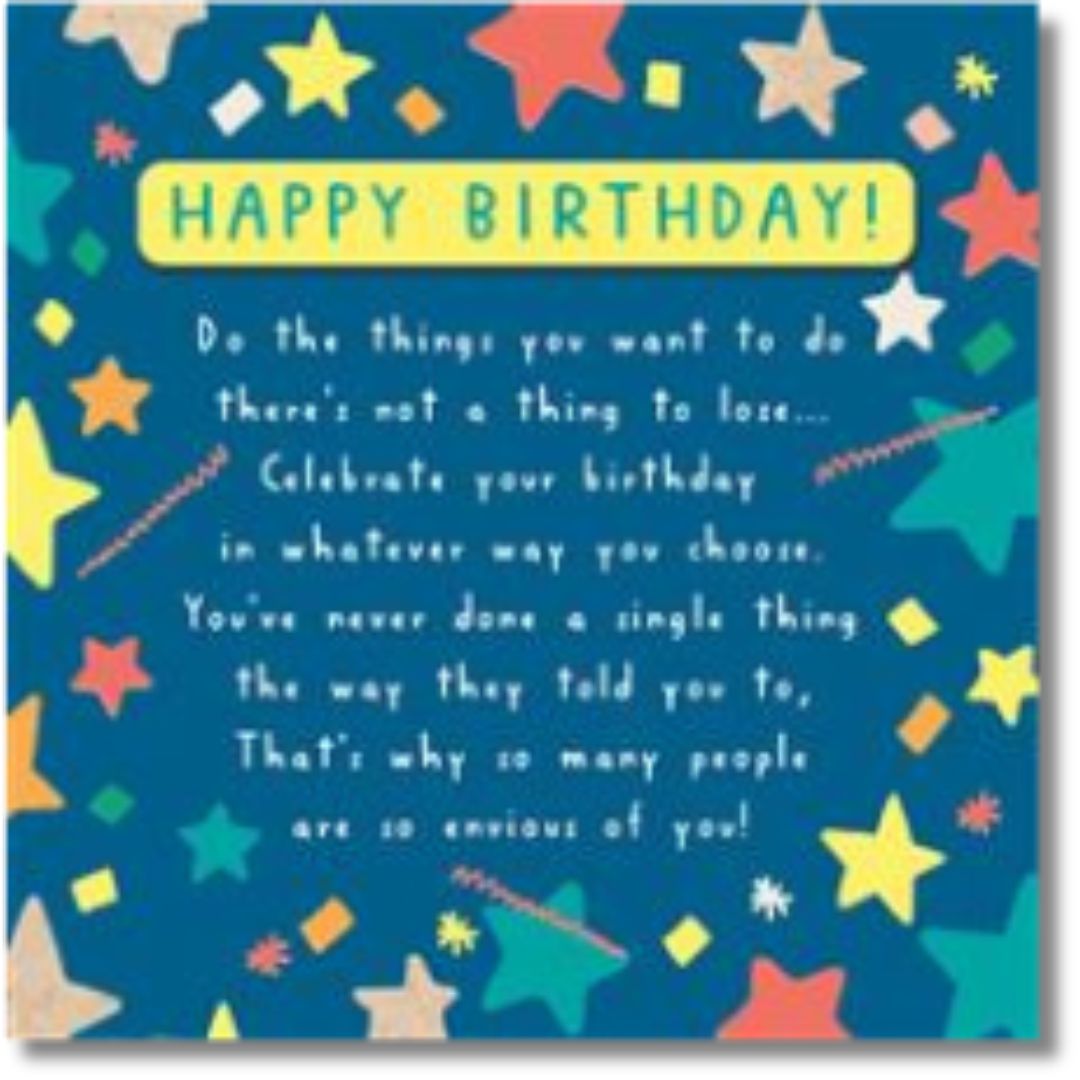 Hallmark Happy Birthday - Greeting Card