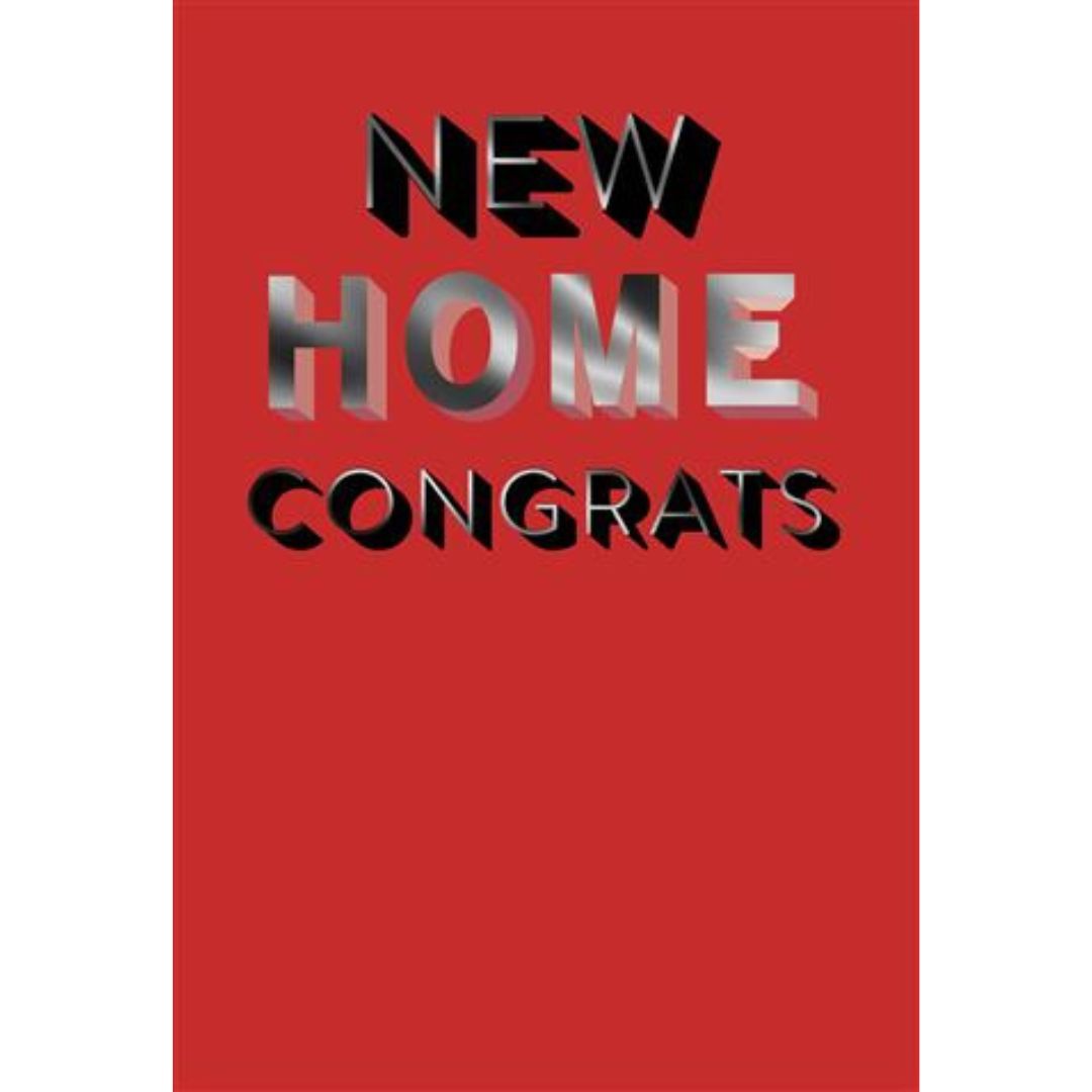 New Home Congrats' Greeting Card