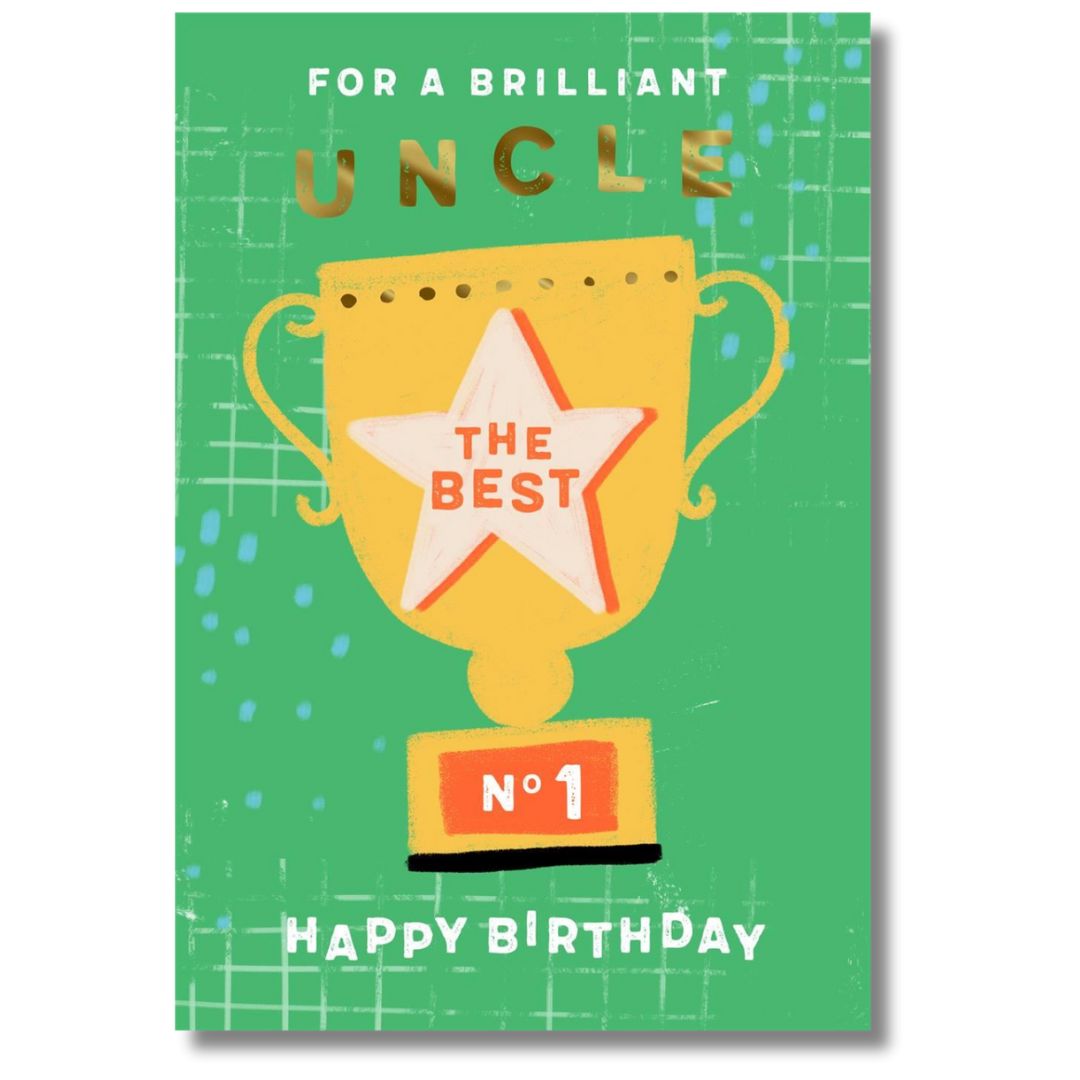 Hallmark For A Brilliant Uncle Happy Birthday - Greeting Card