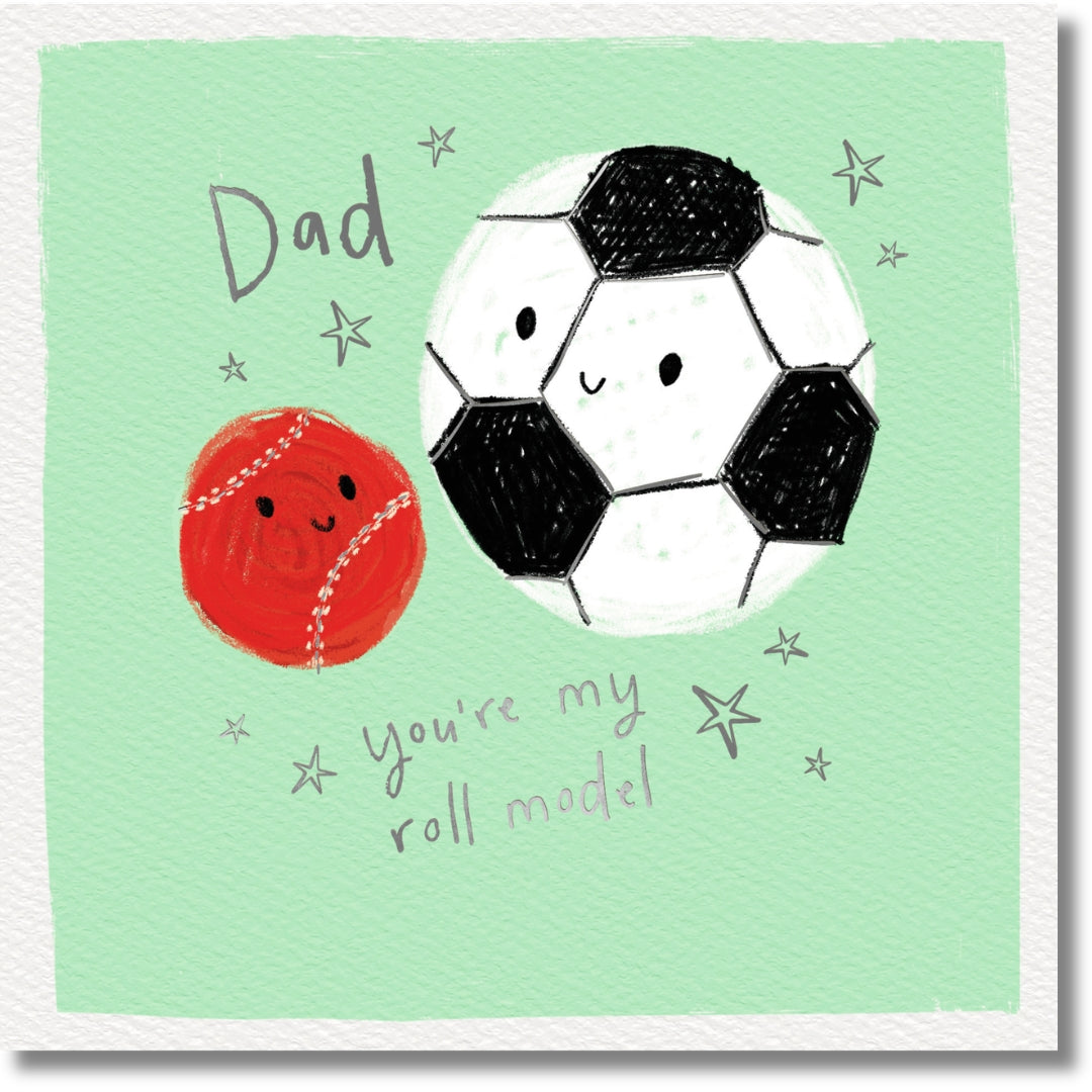 Hallmark Dad You're My Roll Model Happy Father's Day - Greeting Card