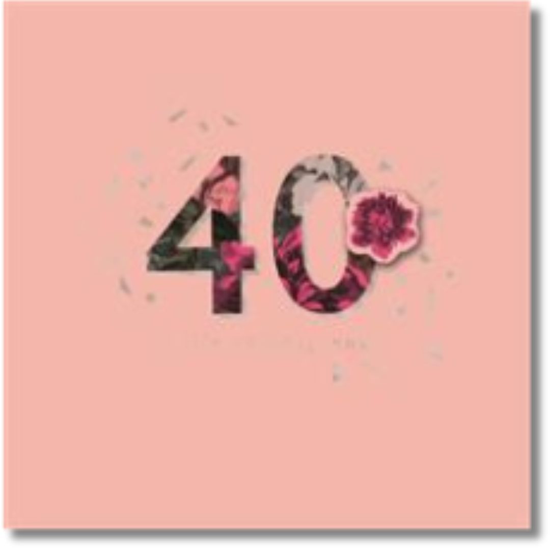 Hallmark 40 It's The Big One! Birthday - Greeting Card