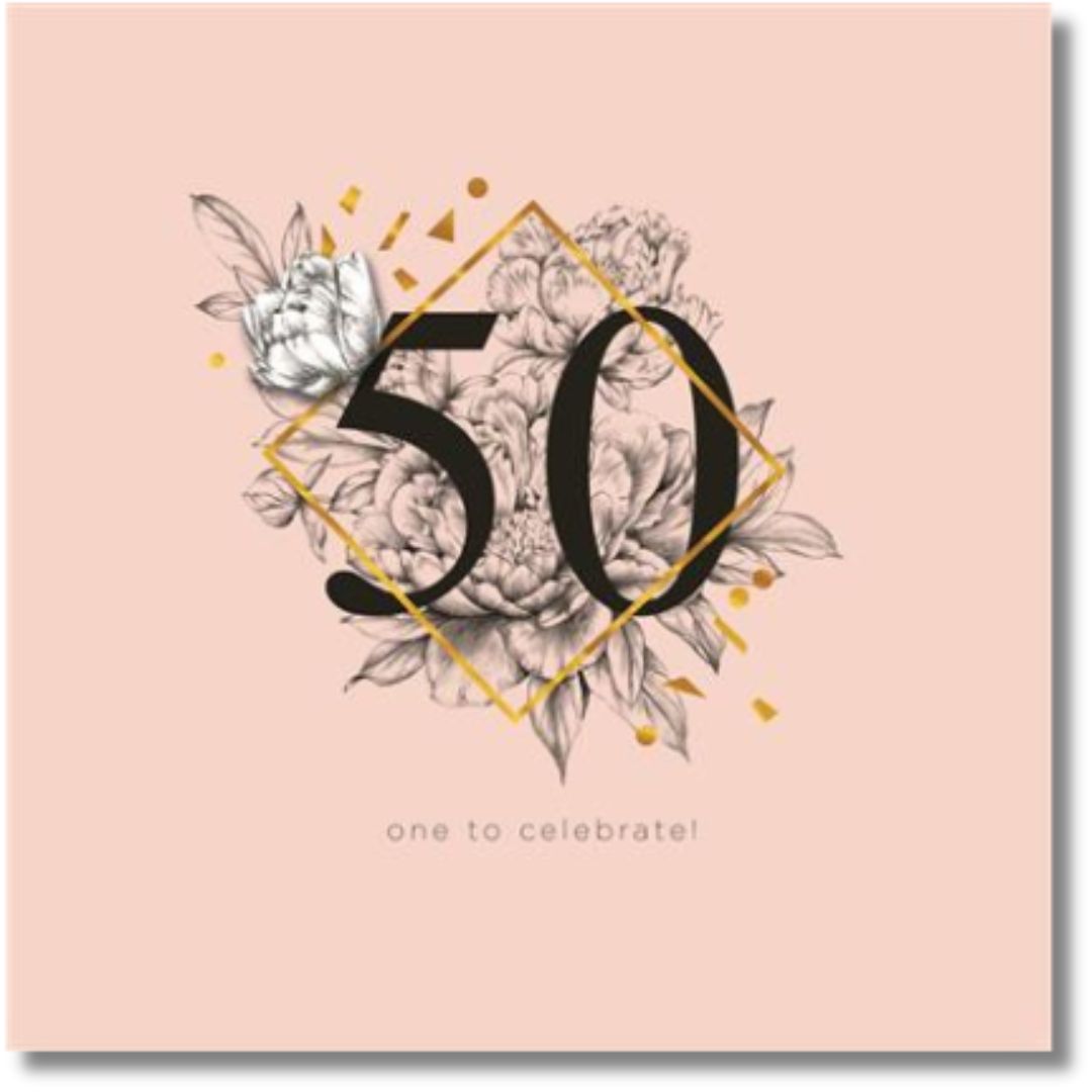 Hallmark 50 One To Celebrate! - Greeting Card