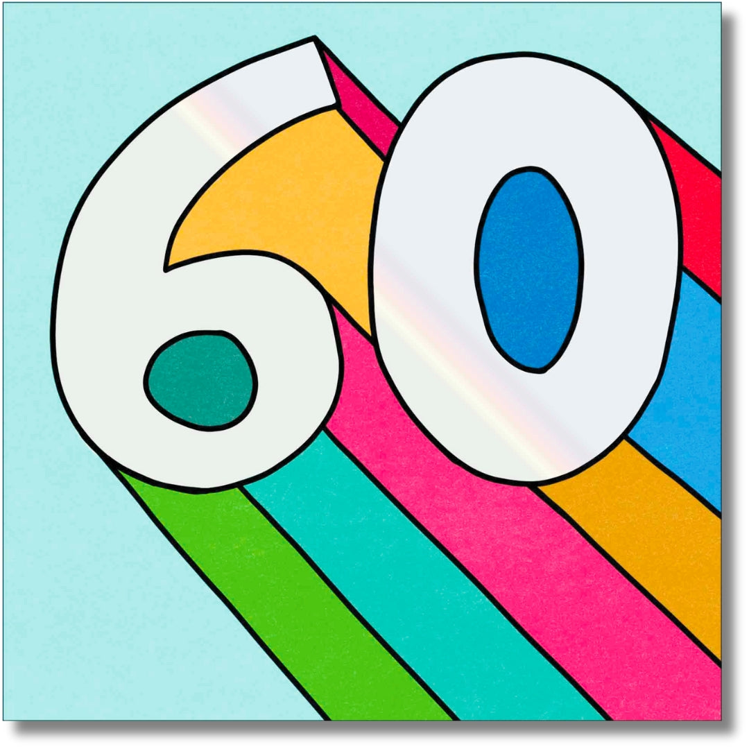 Hallmark 60 Birthday - Greeting Card