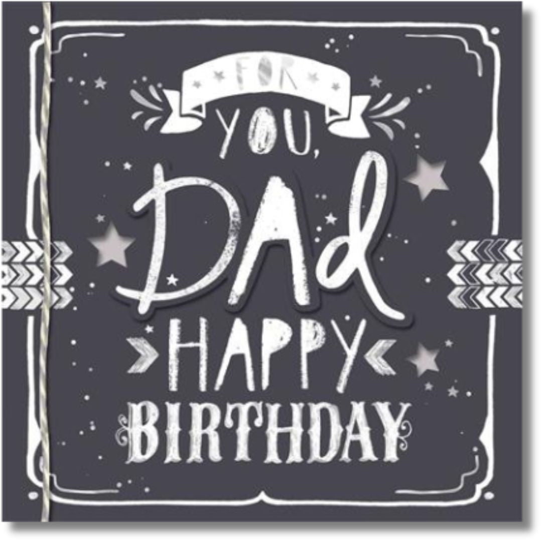 Hallmark For You Dad Happy Birthday - Greeting Card