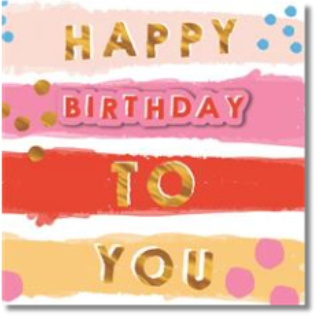 Hallmark Happy Birthday To You - Greeting Card