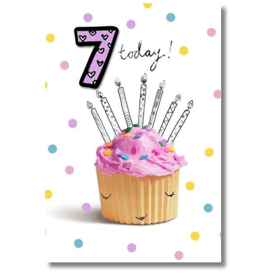 Hallmark 7 Today! Birthday - Greeting Card
