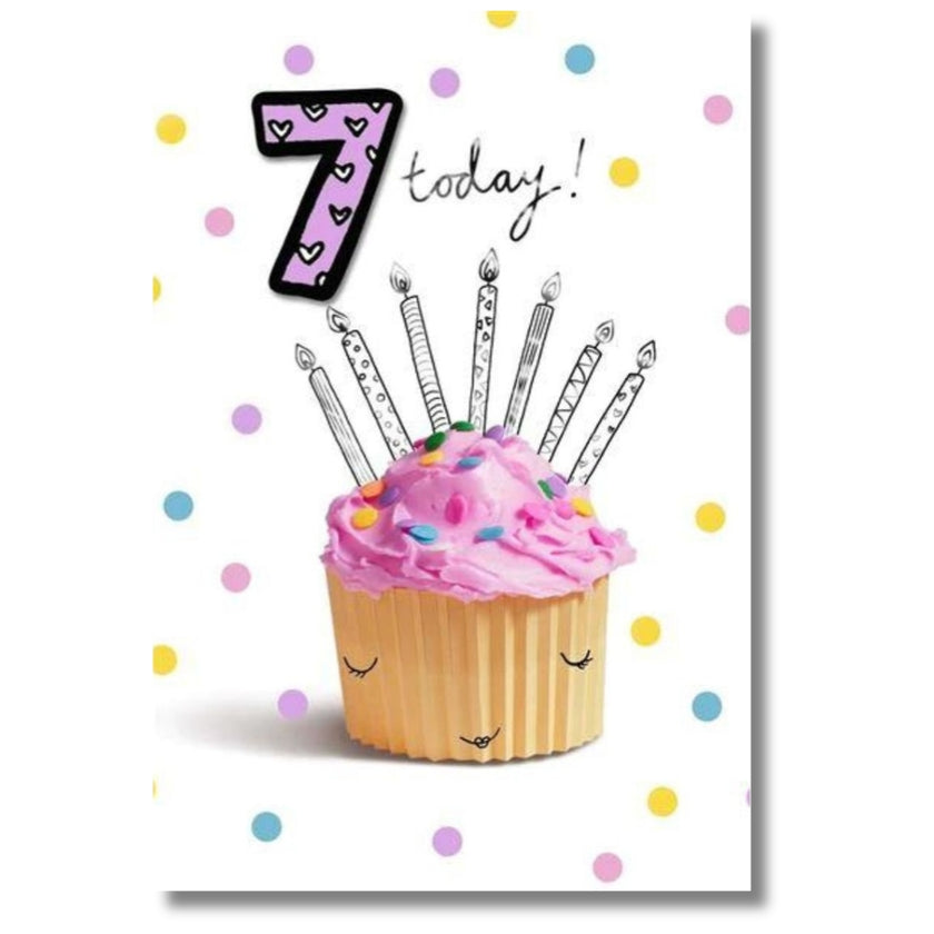 Hallmark 7 Today! Birthday - Greeting Card