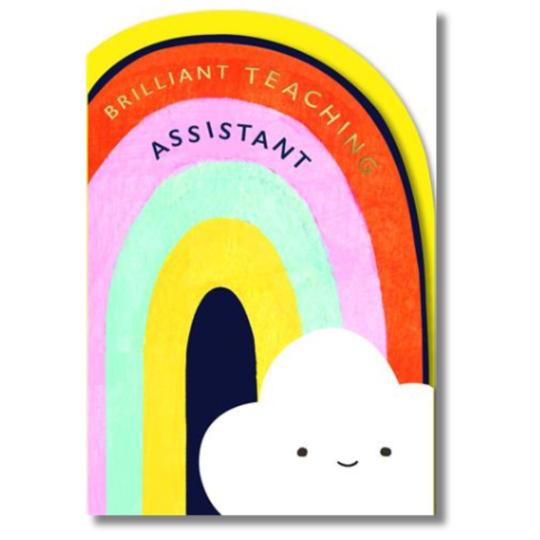 Hallmark Brilliant Teaching Assistant - Greeting Card