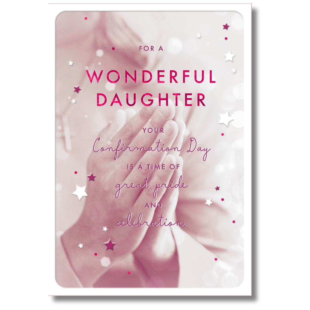 Hallmark For A Wonderful Daughter Your Confirmation Day - Greeting Card