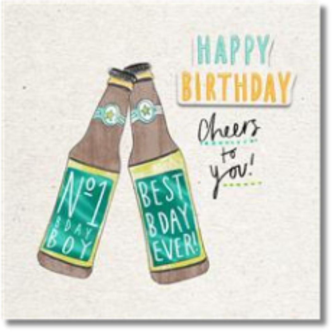 Hallmark Happy Birthday Cheers - Greeting Card