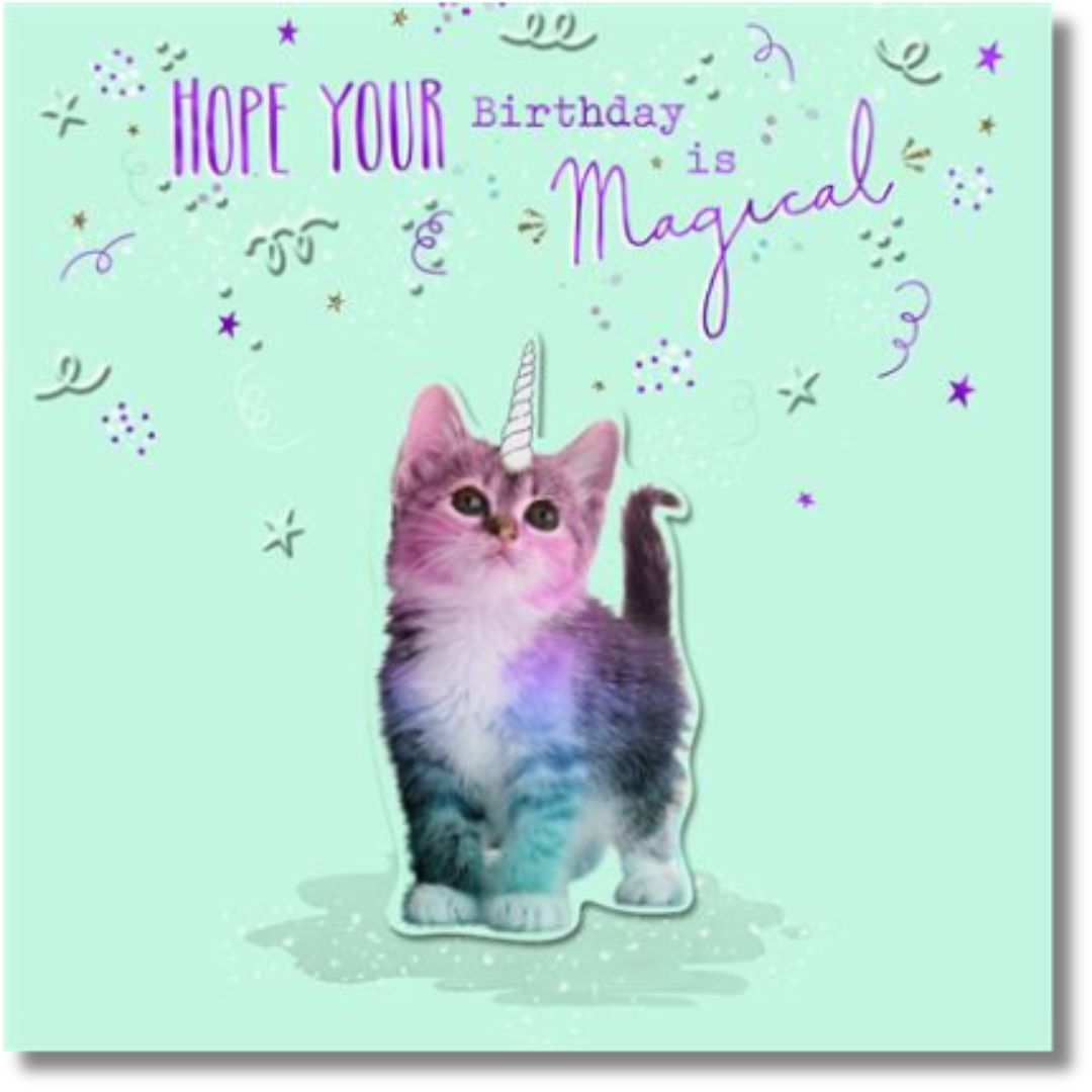 Hope Your Birthday is Magical Greeting Card