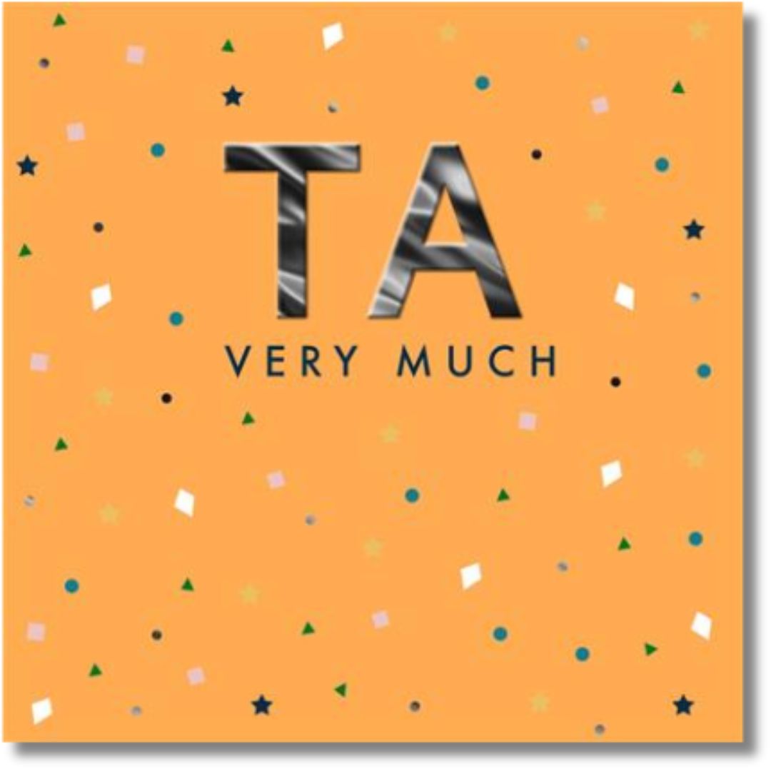 Hallmark Ta Very Much - Greeting Card