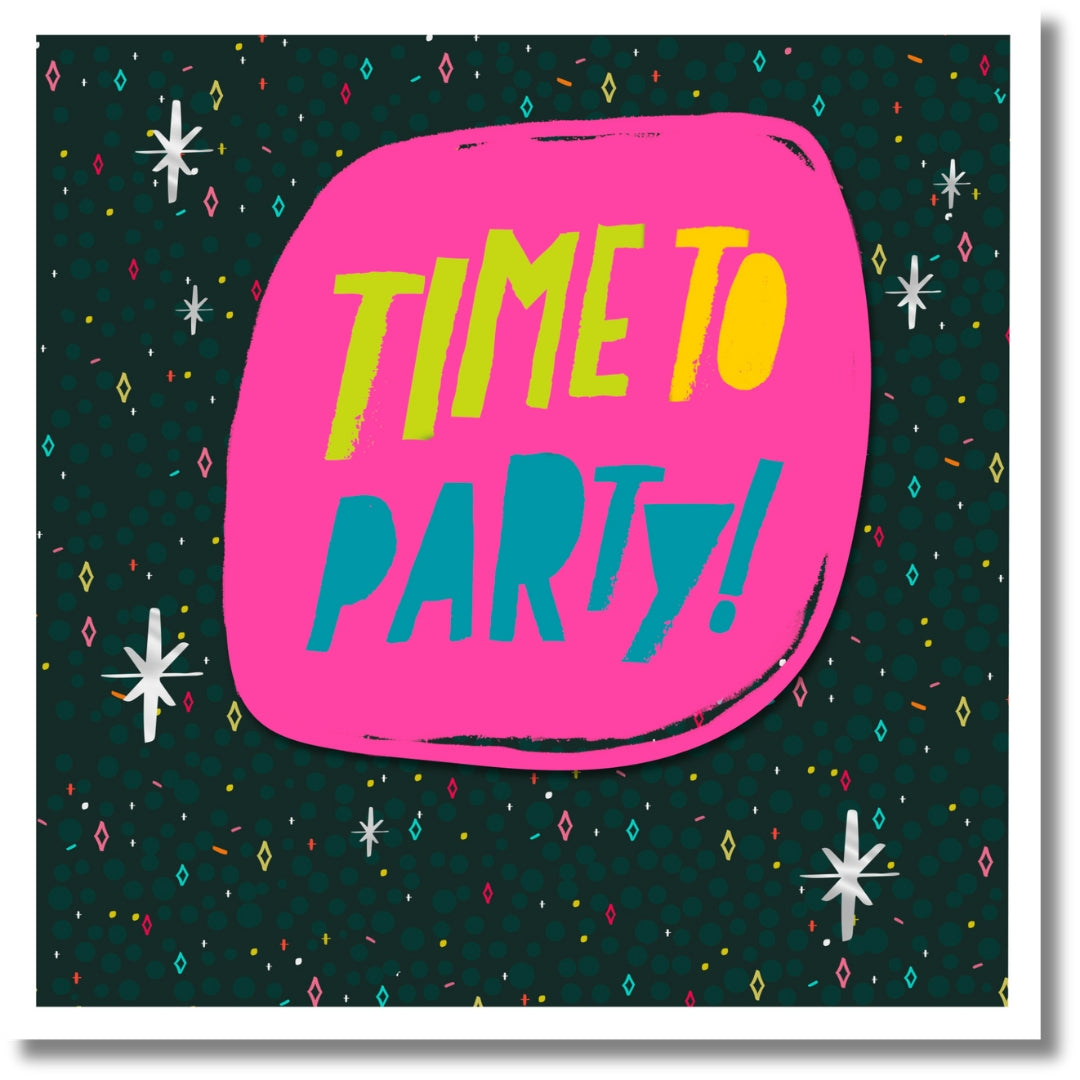 Hallmark Time To Party! Birthday - Greeting Card