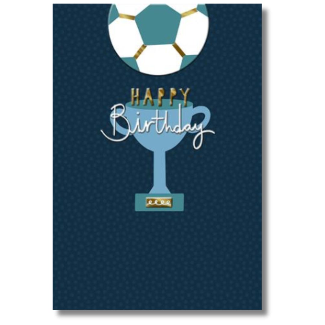 Football Birthday Greeting Card