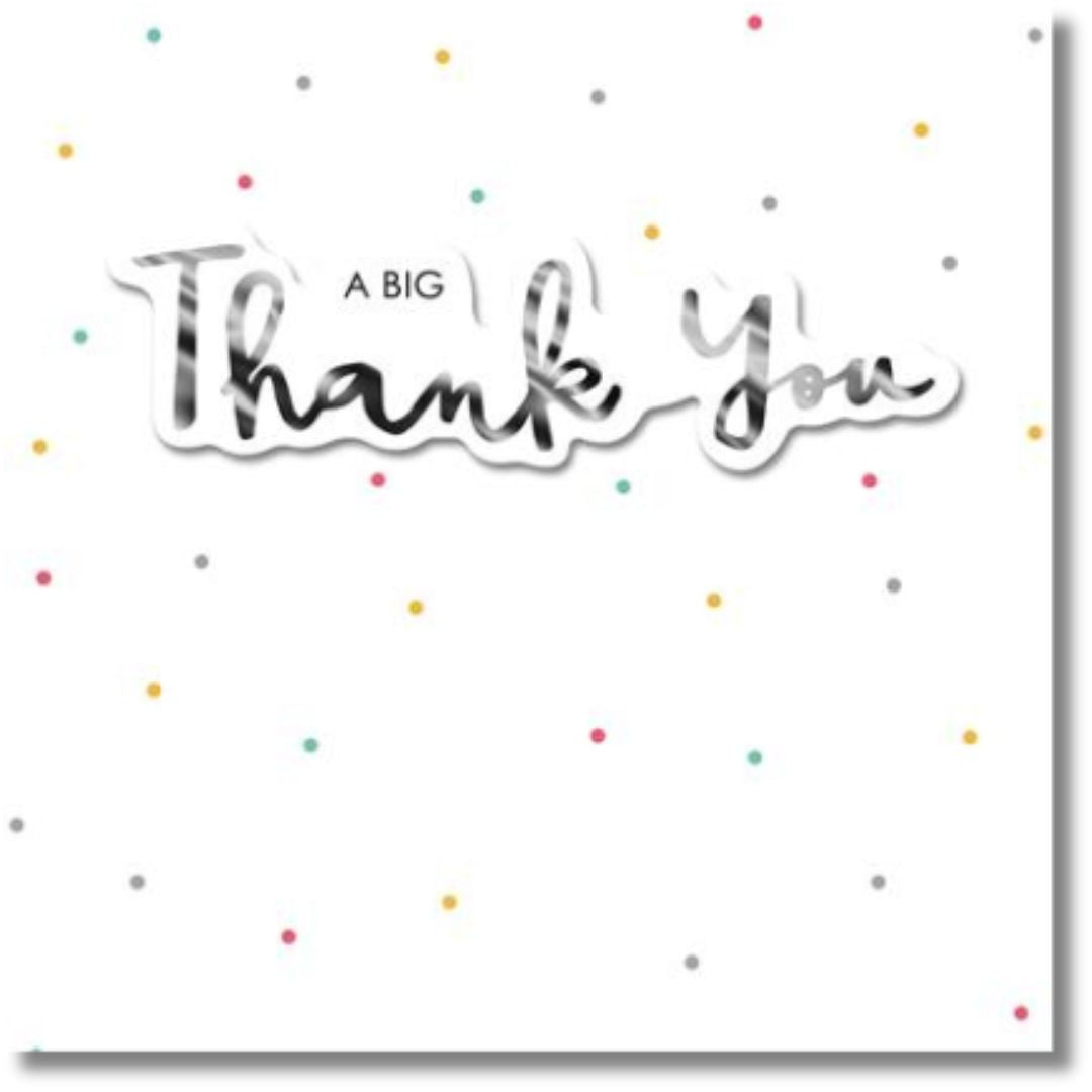 Hallmark A Big Thank You - Greeting Card