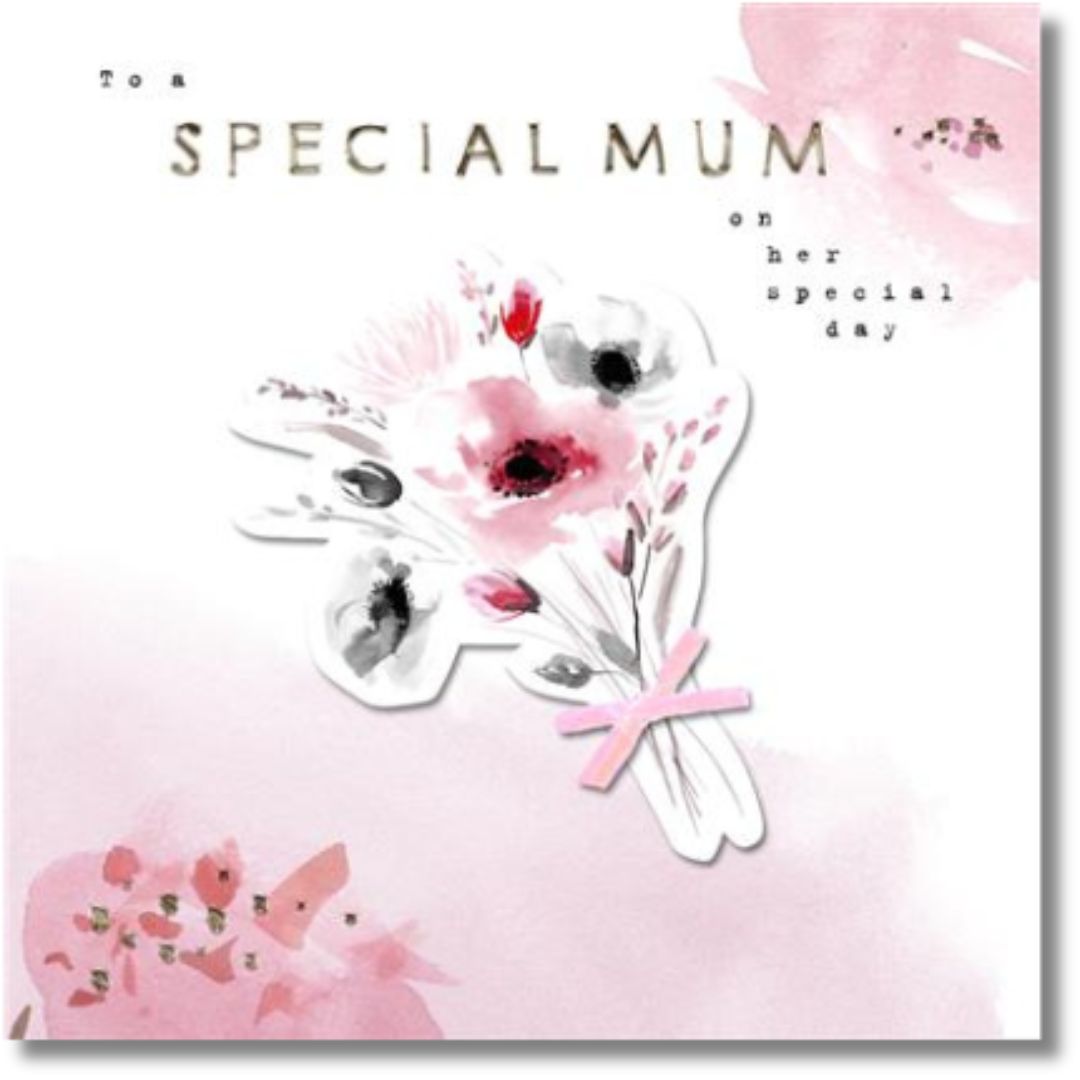 Hallmark To A Special Mum On Her Special Day - Greeting Card