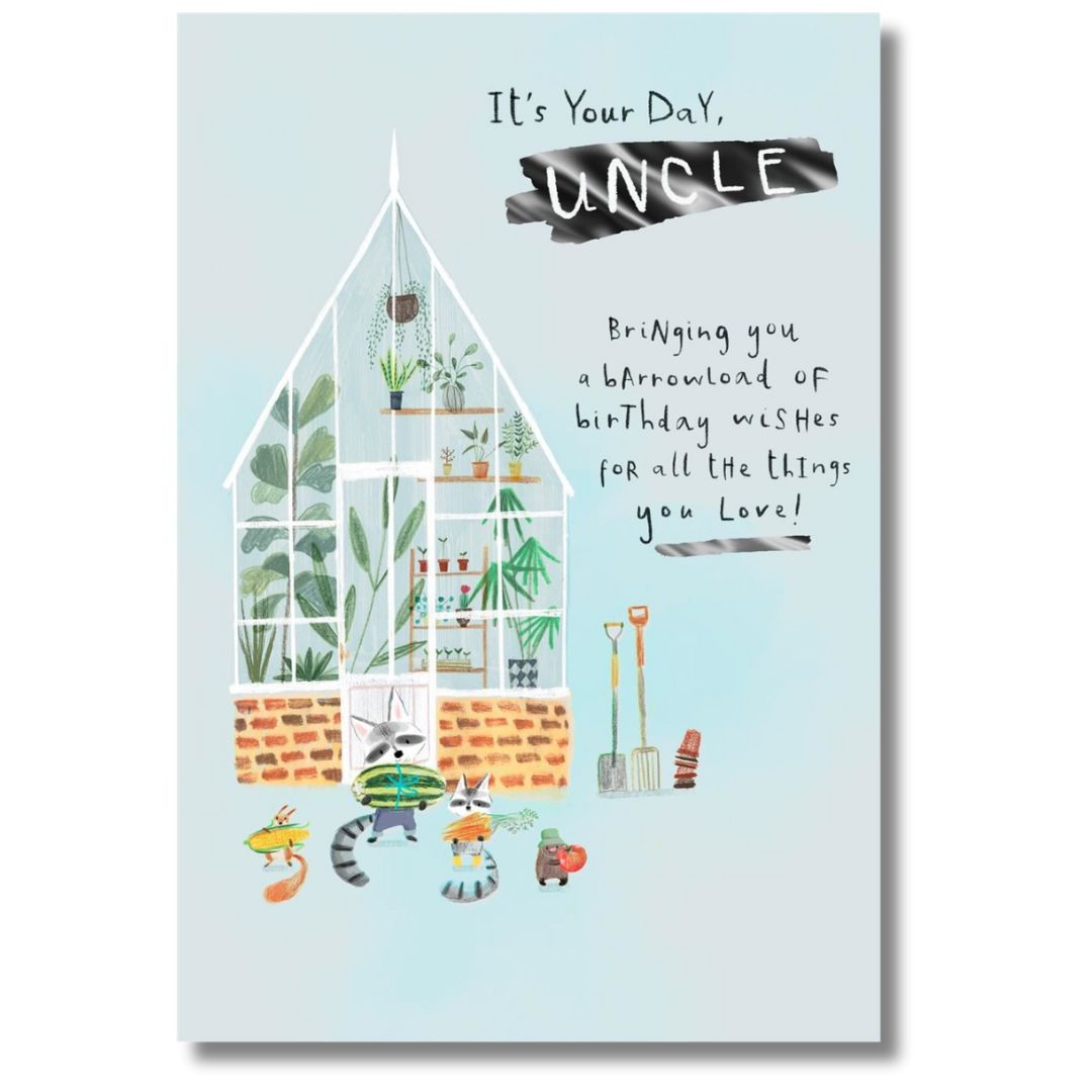 Hallmark It's Your Day Uncle - Greeting Card