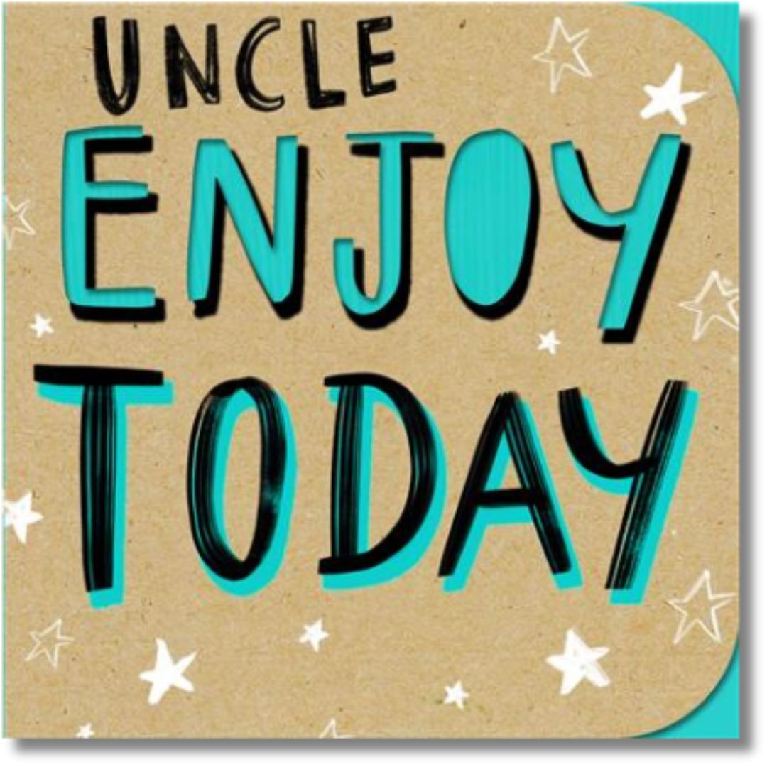 Uncle Birthday Greeting Card