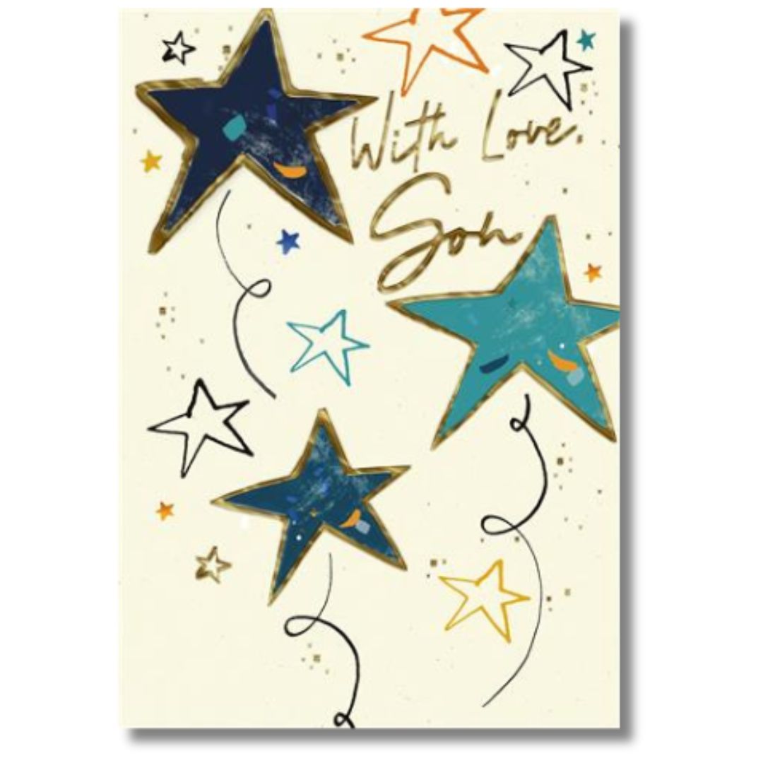 Hallmark With Love Son - Greeting Card