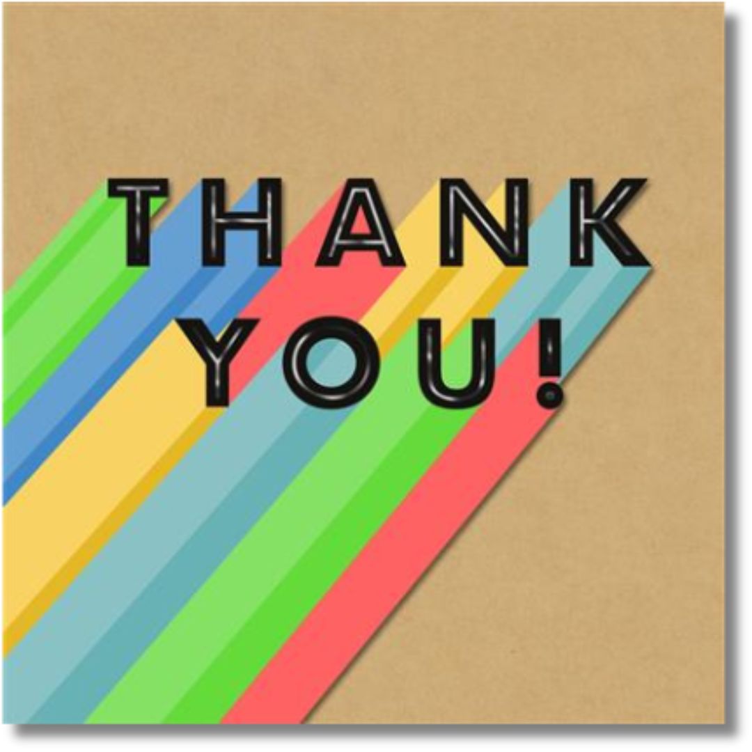 Hallmark Thank You - Greeting Card