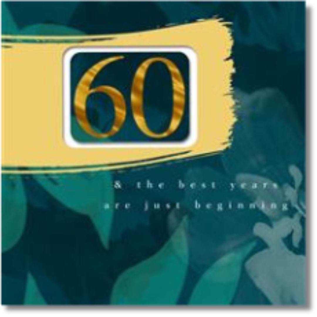 Hallmark 60 Birthday - Greeting Card