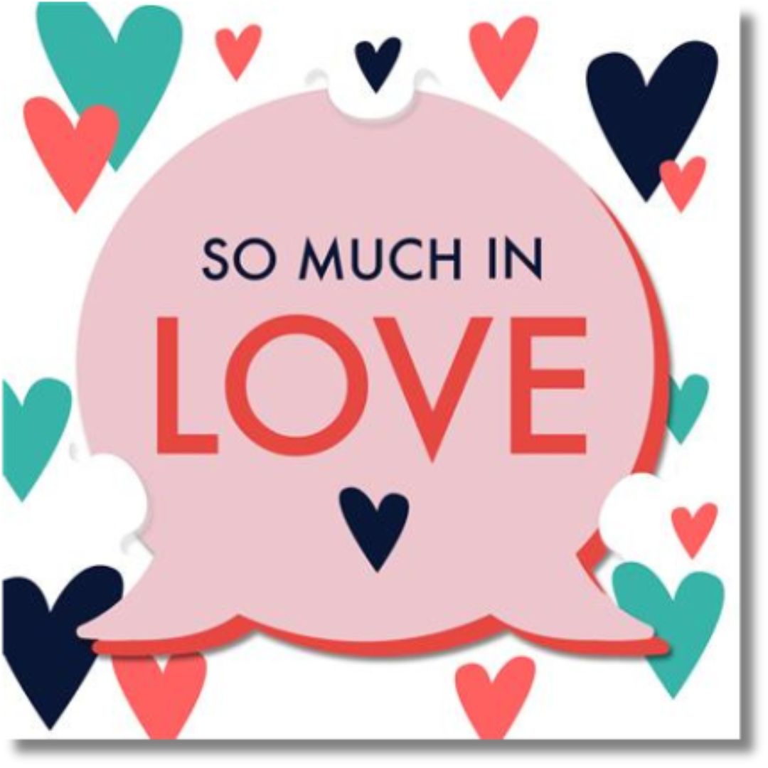 Hallmark So Much In Love - Greeting Card